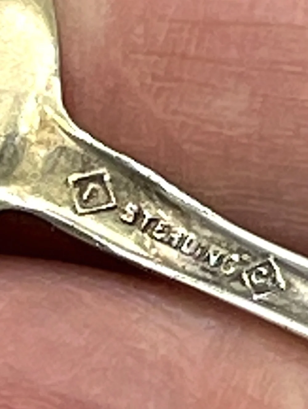 Vintage Fessenden & Co Sterling Silver Souvenir Spoon Ohio